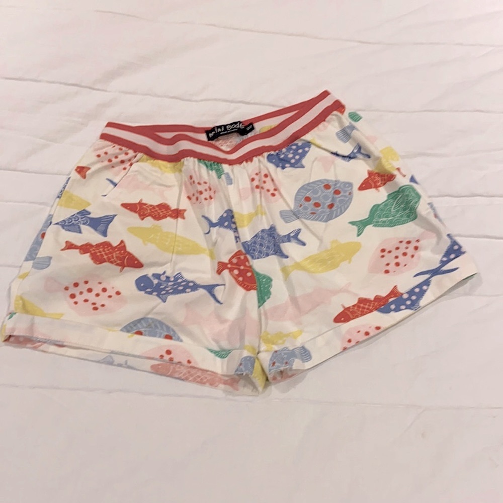 Mini Boden Kids Fish Shorts 🐠